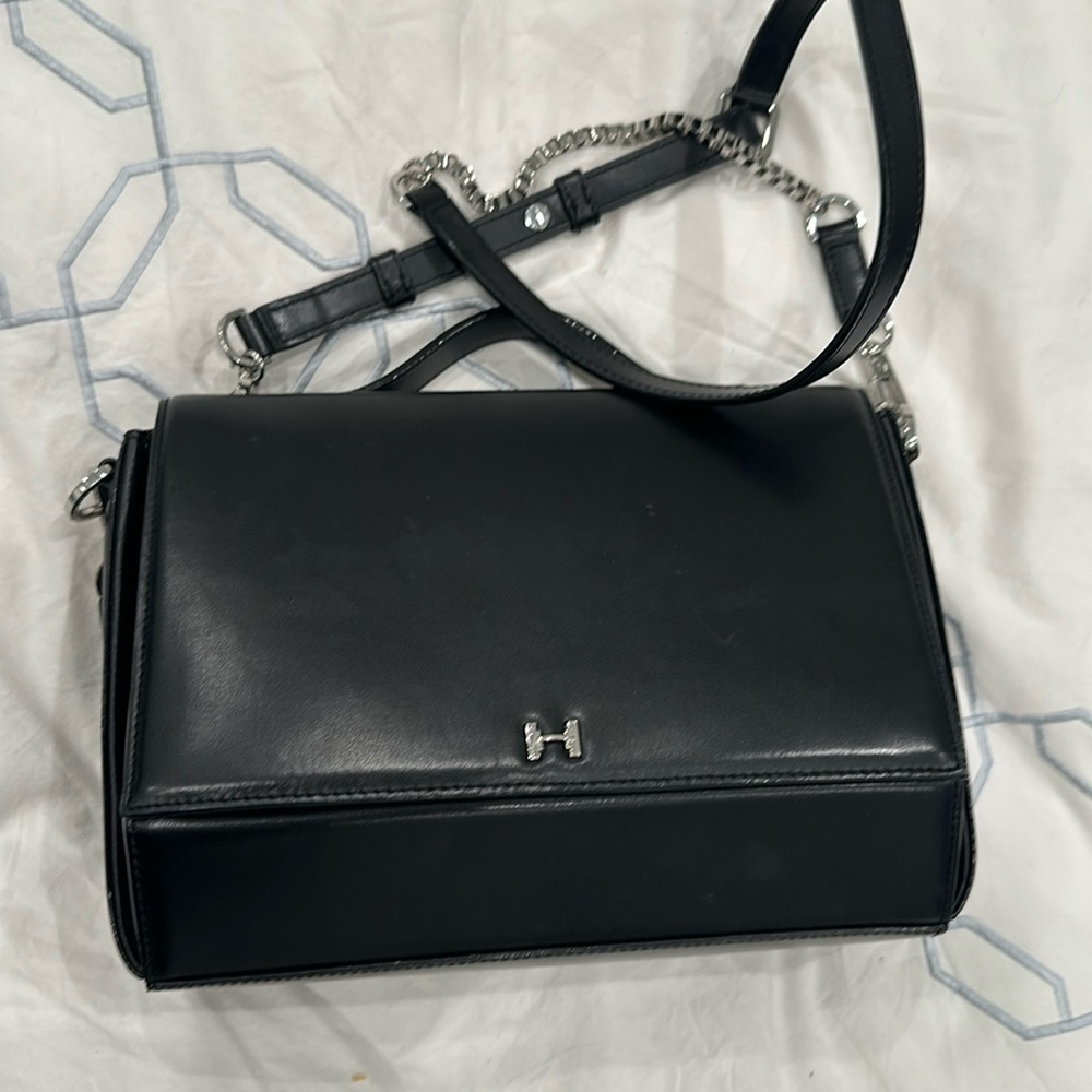 Halston geometric bag
